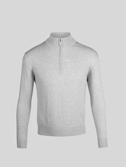 Patrick Hellmann CollectionWhite Sweater 100% Cottonimage635